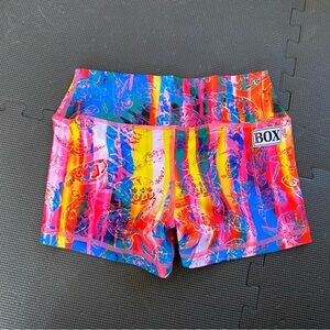 Rok the Box booty shorts, M